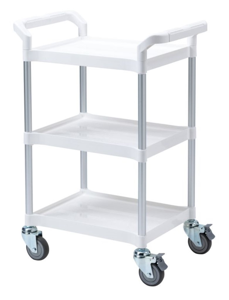 サンワサプライ CART-FA3W   3段式手押し車