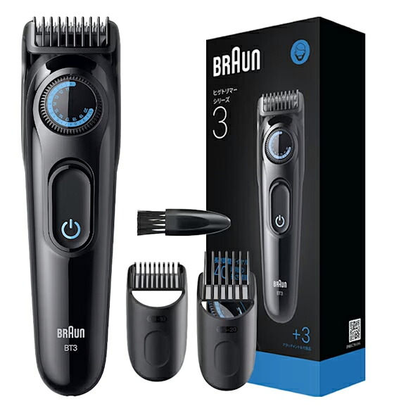 BRAUN ブラウン BT3520　ブラウン ヒゲトリマー シリーズ