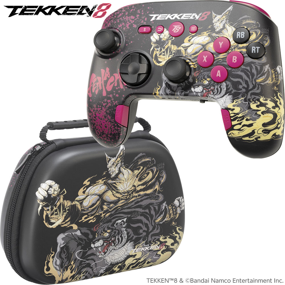TYPE II タイプツー T2-TK8GCWL6S-HH HEIHACH TEKKEN 8 ゲーミングコントローラーPRO-6セット【Switch2・Switch・PC対応】|ムラウチ