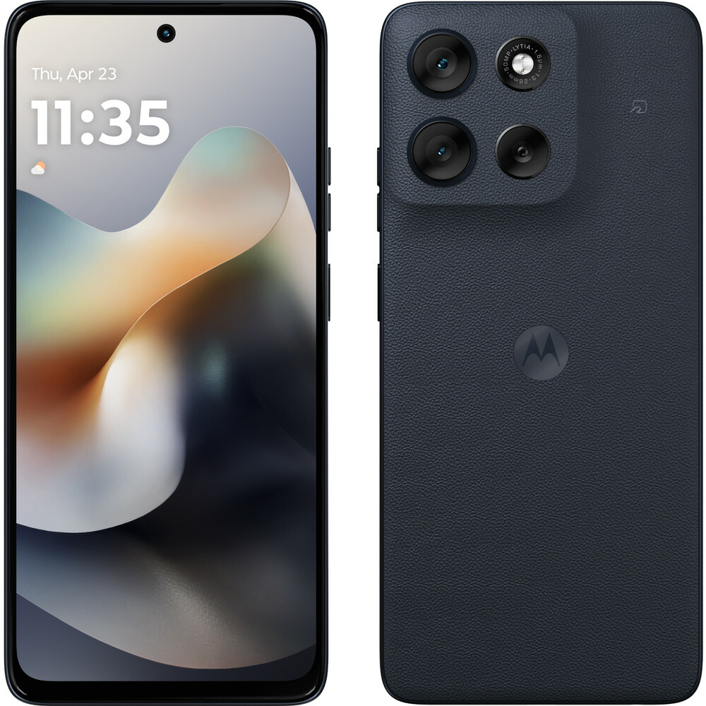 Motorola モトローラ 6.7型SIMフリースマートフォン moto g66j 5G PANTONE Black Oyster 黒いこと牡蛎 PB810002JP 定め事代わりになる店