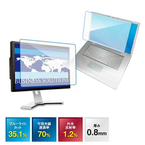 光興業 LEDW DTK-2200 液晶ペンタブレット用フィルター LEDW wacom DTK-2200用 21.5W