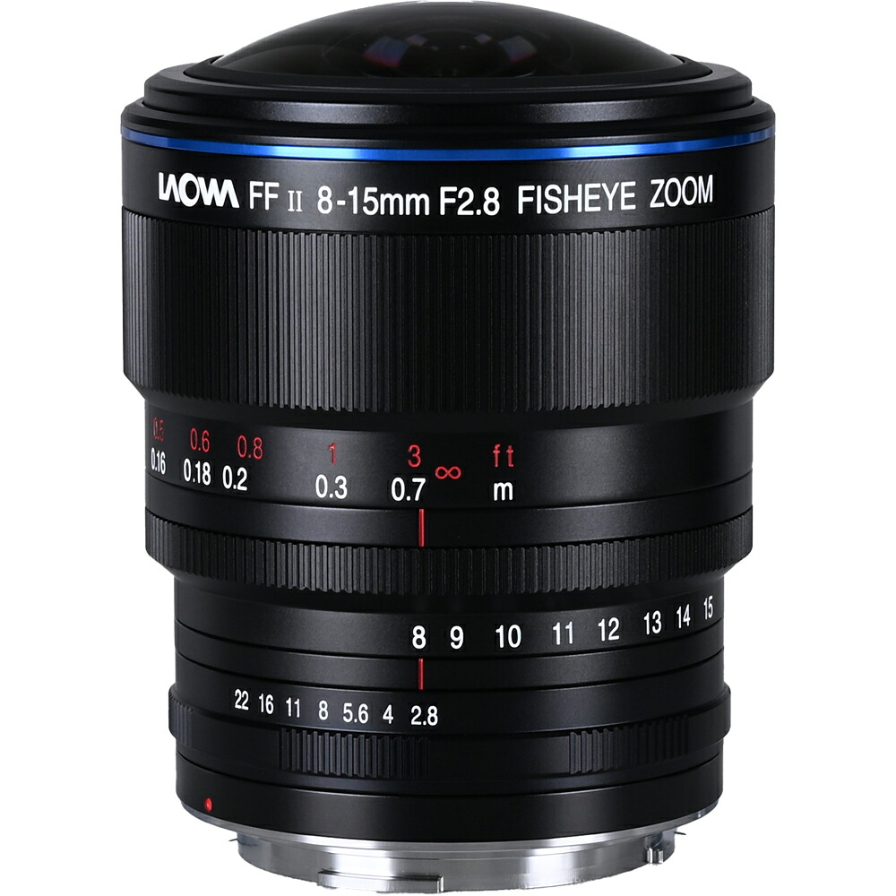 ※メーカー在庫僅少の為、納期にお時間がかかる場合があります。 LAOWA ラオワ LAO0821 LAOWA 8-15mm F2.8 FF Zoom Fisheye キヤノンRFマウント CANON RF mount|ムラウチ