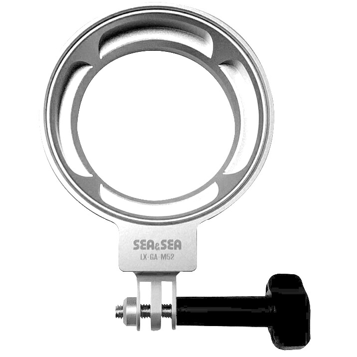 SEA&SEA シーアンドシー 09175 LX アクションカムアダプター シルバー|ムラウチ