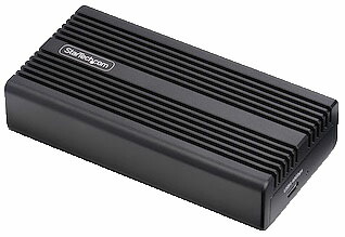 StarTech.com M.2 SATA SSD外付けケース/USB4接続/40Gbps/NVMe PCIe/B+M/M Key/ヒートシンク搭載 1USB4-NVME-ENCLOSURE