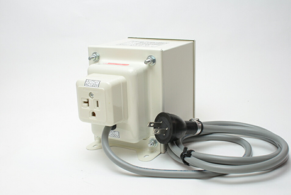日章工業 NDF-1800UPU　ホワイト 据置型アップ変圧器 NDF1800UPU