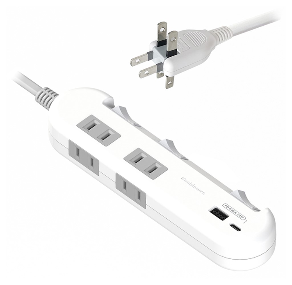 楽天市場】カシムラ AC-057 電源タップ 4AC-C/A PD20W スイッチ付き