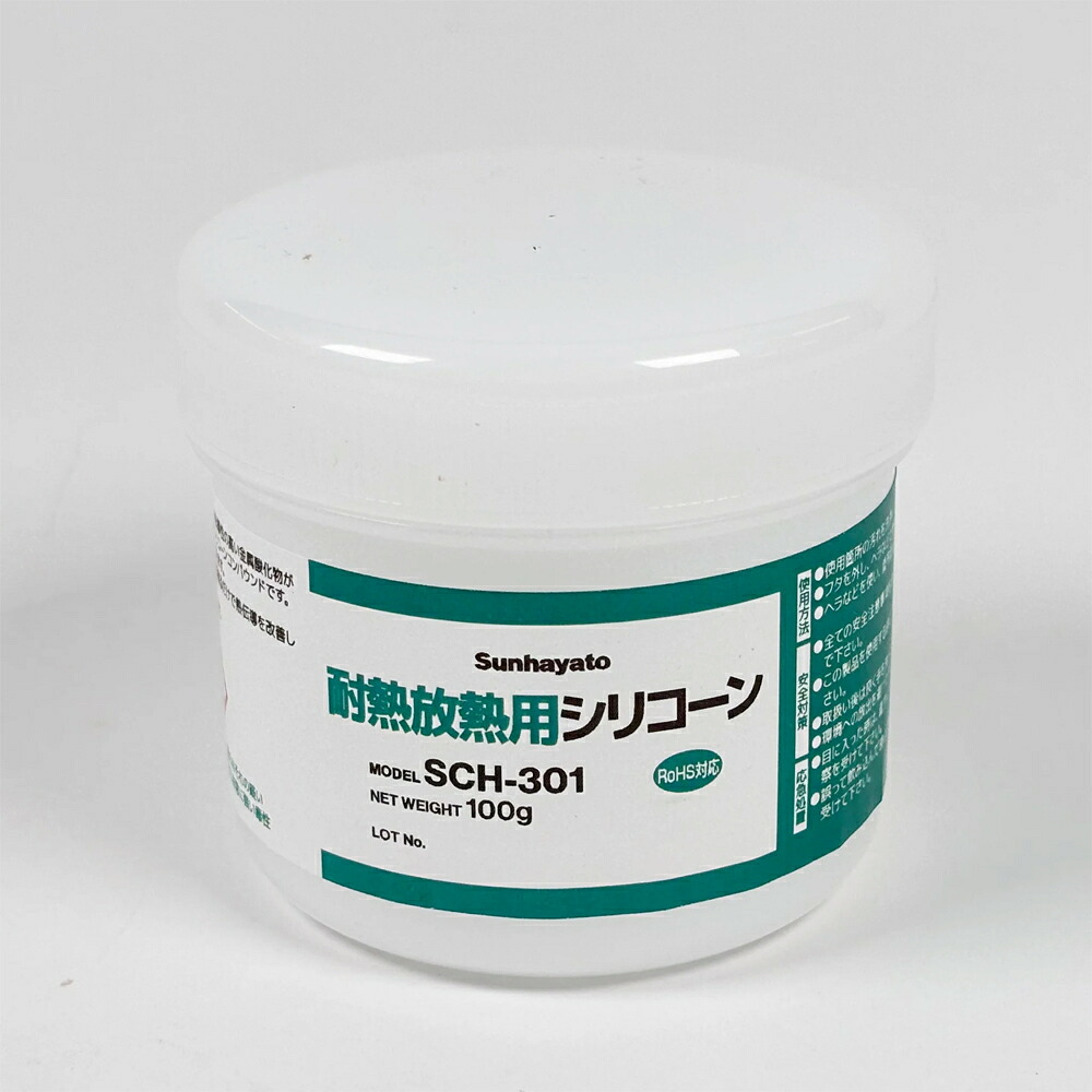 Sunhayato/サンハヤト SCH-301 耐熱放熱用ケイ素樹脂