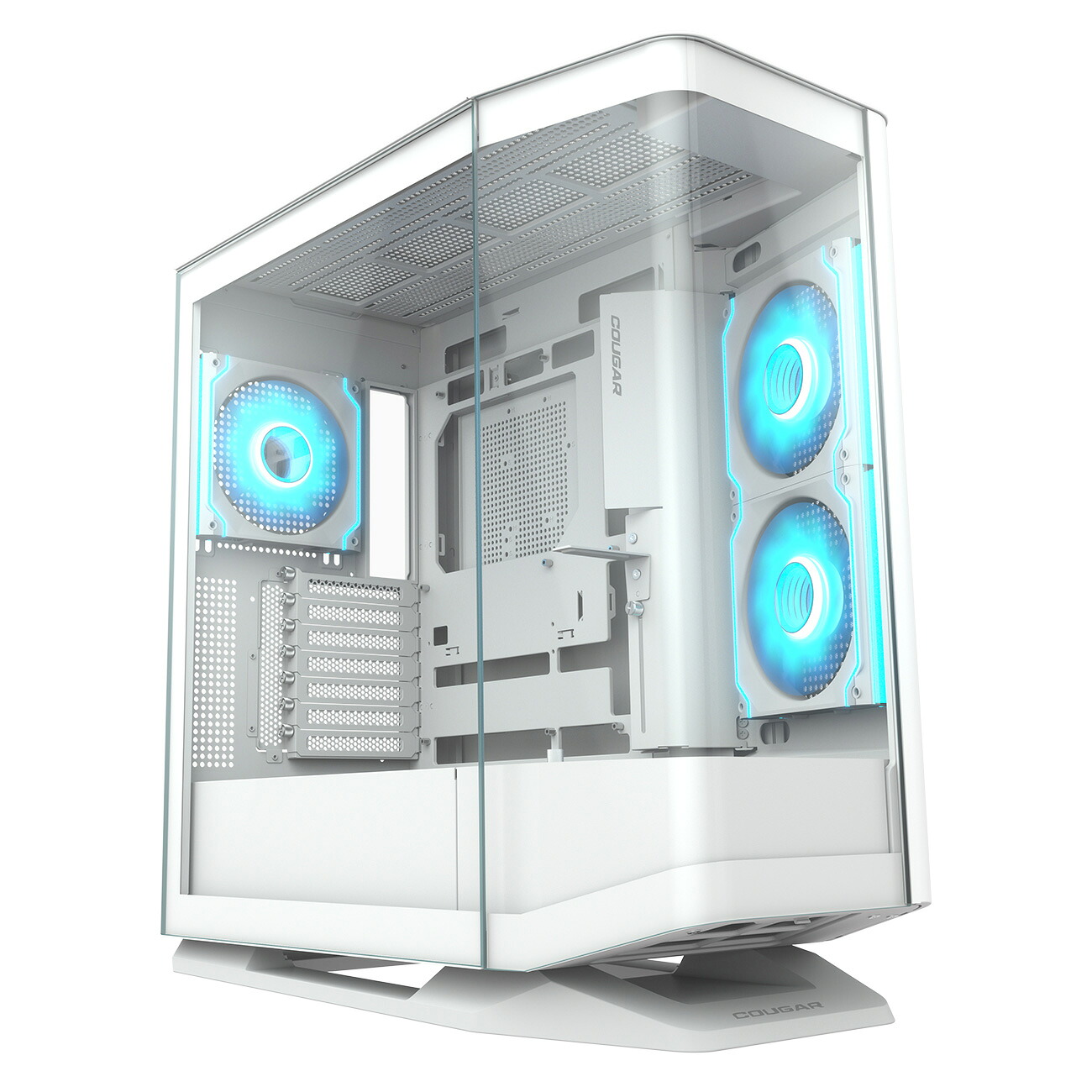 COUGAR クーガー CGR-58M6W-RGB ミドルタワーケース FV270 RGB White ホワイト 単品購入のみ可（同一商品であれば複数購入可） クレジットカード 代金引換決済のみ 21,686円