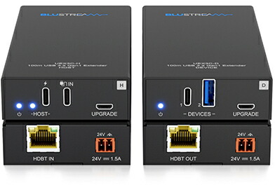 ADTECHNO エーディテクノ 5Gbps USB 3.2 Gen1 エクステンダーセット UEX3C-KIT
