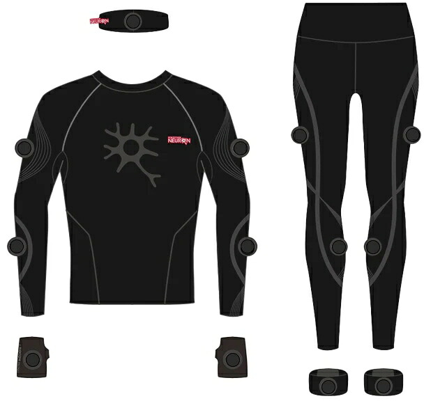NOITOM モーションキャプチャー Perception Neuron Studio用ボディスーツ(XSサイズ) NEURON/STUDIO/SUIT-XS