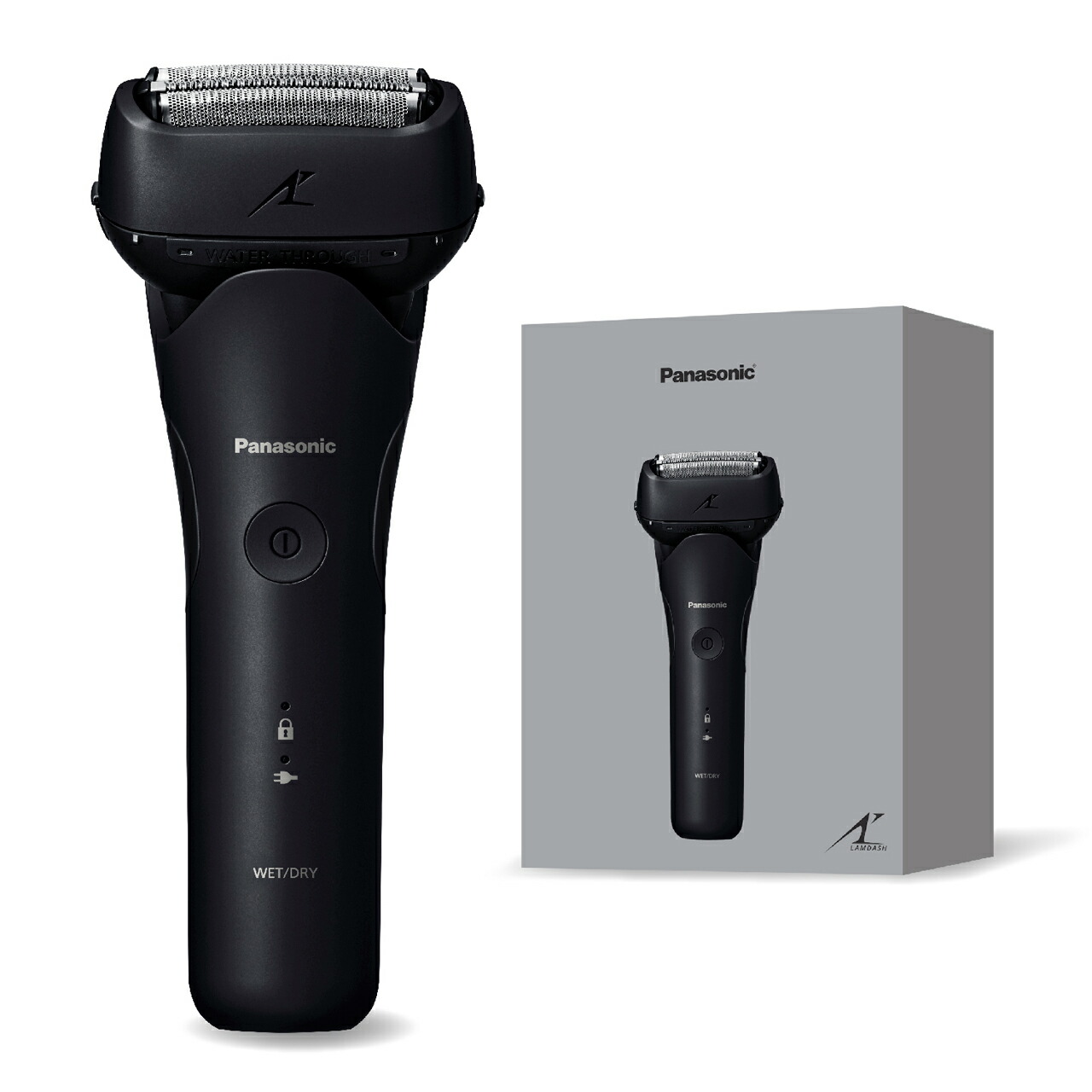 Panasonic パナソニック ES-L321W-K(ブラック)　ラムダッシュ 3枚刃 7,785円