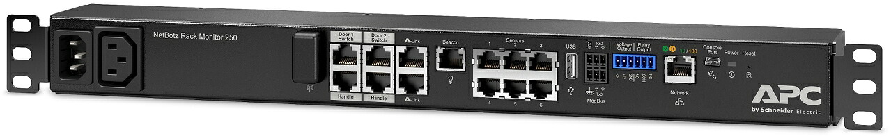 シュナイダーエレクトリック（APC） NetBotz Rack Monitor 250A｜ムラウチ