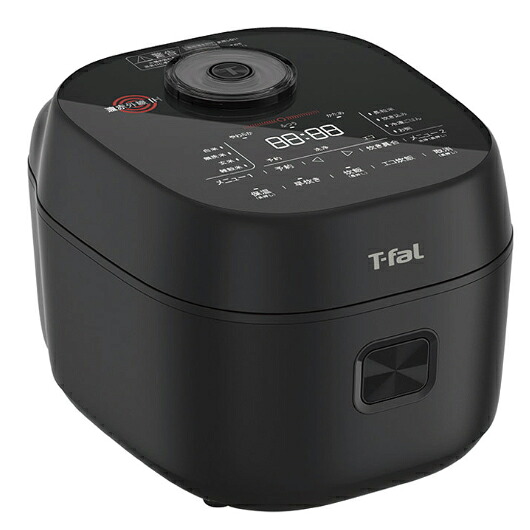 T-fal ティファール RK9108J0 ザ・ライス 遠赤外線IH炊飯器エッセンシャル 5.5合 黒いこと 炊飯器-家電