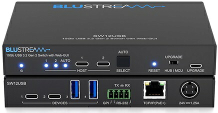 ADTECHNO エーディテクノ 10Gbps USB3.2 Gen2 スイッチ SW12USB 【メーカー在庫僅少】
