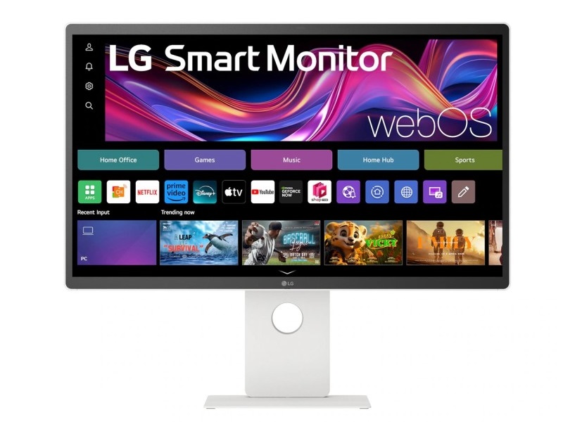 LG Electronics Japan 31.5型4Kかっこ良い管する(WebOS/無線電話相応う/IPS/PD65W/金棒引き/白いこと/3年引き請ける) 32U880SA-W
