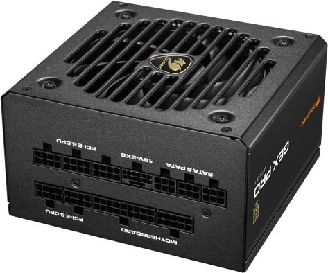 COUGAR クーガー CGR GEXP-850 GEX PRO 850/フルモジュラー式 850W/80PLUS GOLD/ATX 3.1/PCIe 5.1/12V-2x6コネクター 単品購入のみ可（同一商品であれば複数購入可） クレジットカード 代金引換決済のみ｜ムラウチ