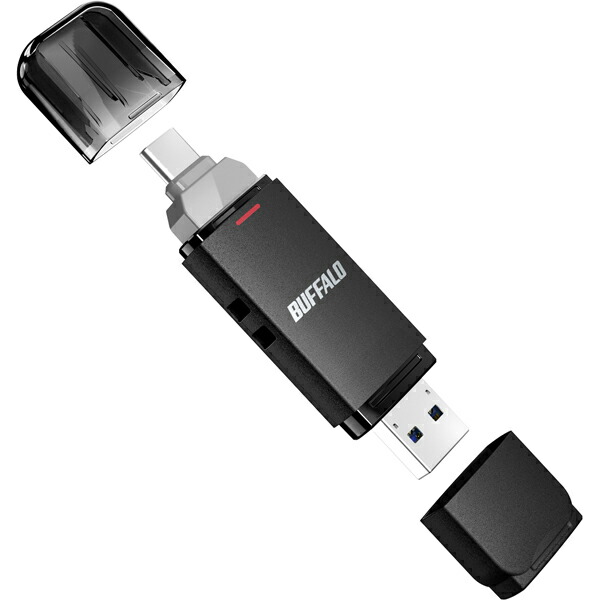 BUFFALO バッファロー USB 3.2(Gen2) Type-C/Type-A両対応 スティック型SSD 1TB SSD-SD1.0U3BA/D 単品購入のみ可（同一商品であれば複数購入可） クレジットカード 代金引換決済のみ