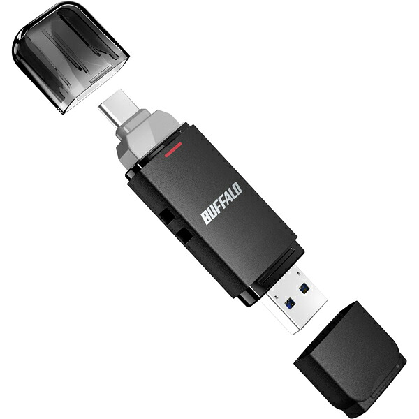 BUFFALO バッファロー USB 3.2(Gen2) Type-C/Type-A両対応 スティック型SSD 250GB SSD-SD250U3BA/D 単品購入のみ可（同一商品であれば複数購入可） クレジットカード 代金引換決済のみ