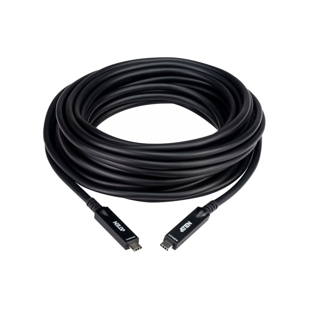 ATEN エーテン 10m 4k60p DP 海抜 mode 相応う USB-C 衣料繊維有線テレビ UE3410F/ATEN