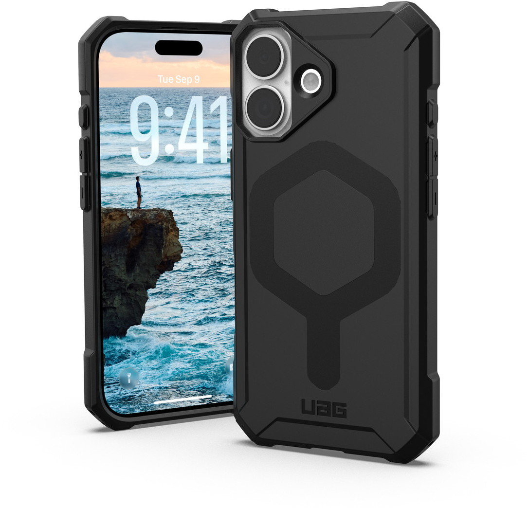 Urban Armor Gear UAG iPhone 17対応耐衝撃ケース ESSENTIAL ARMOR MAGSAFE ブラック UAG-IPH25MB-EMS-BK