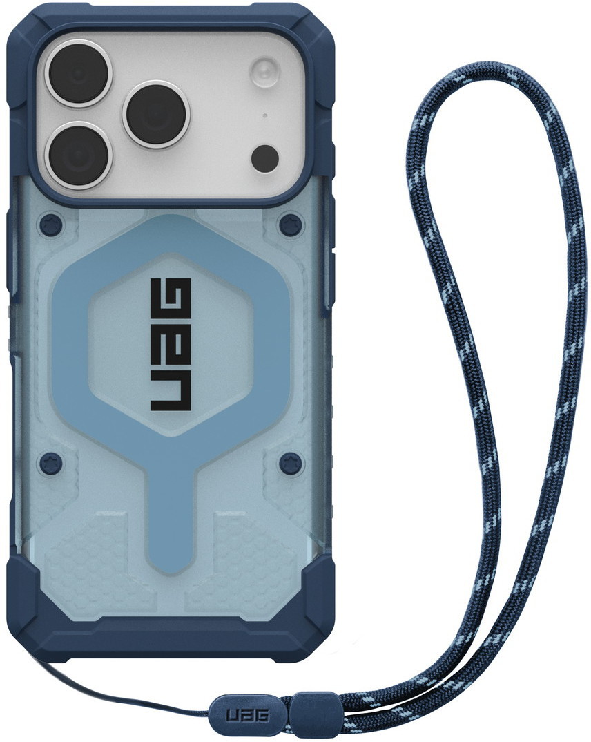 Urban Armor Gear UAG iPhone 17 Pro相応う耐衝撃容れもの PATHFINDER CLEAR MAGSAFE / BUNDLE ブルース UAG-IPH25MA-MS-BL-L