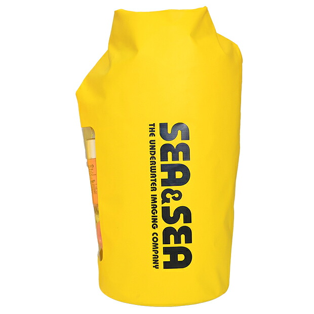 SEA&SEA シーアンドシー 12511 YELLOW SUB DRY POUCH 10L ウォータープルーフバッグ