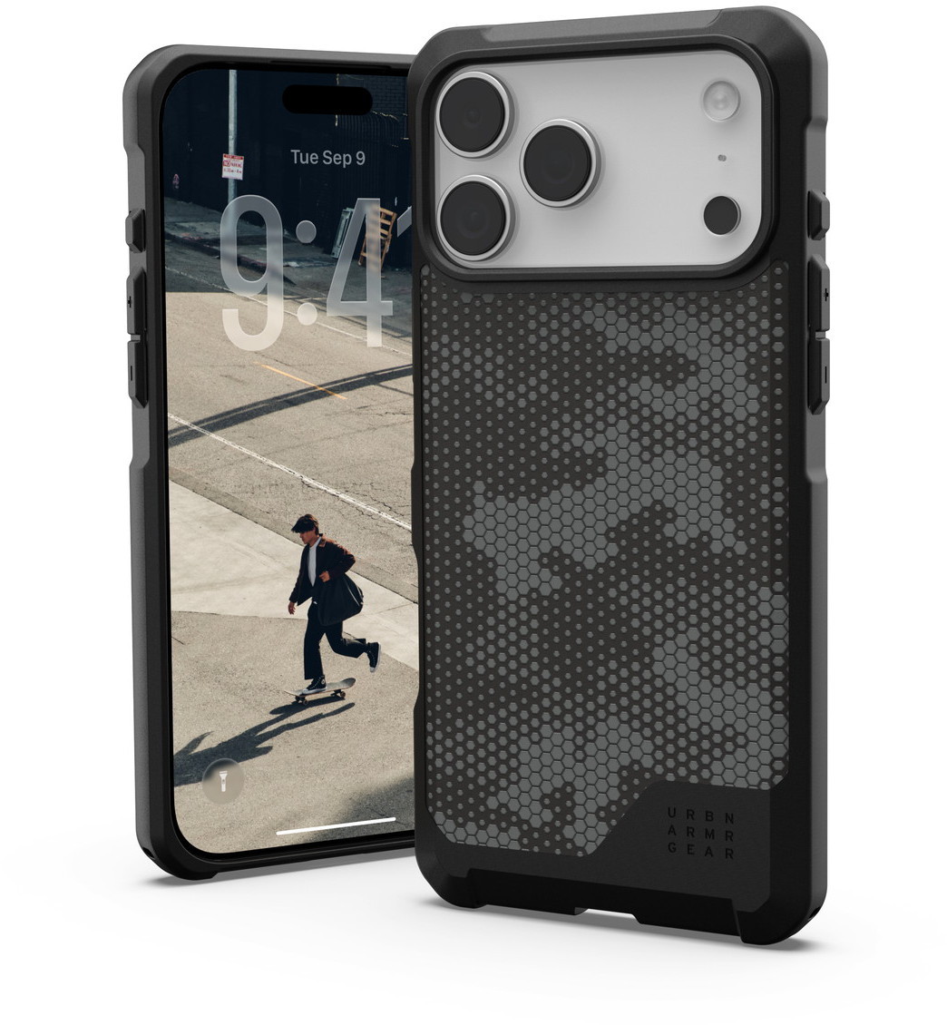 Urban Armor Gear UAG iPhone 17 Pro Max用容れもの METROPOLIS LT MAGSAFE マイクロヘックスカモグラファイト UAG-IPH25天使の都市-FLM-KM