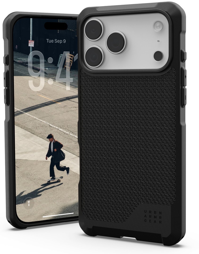 Urban Armor Gear UAG iPhone 17 Pro Max用容れもの METROPOLIS LT MAGSAFE ケブラーブラック UAG-IPH25天使の都市-FLM-KB