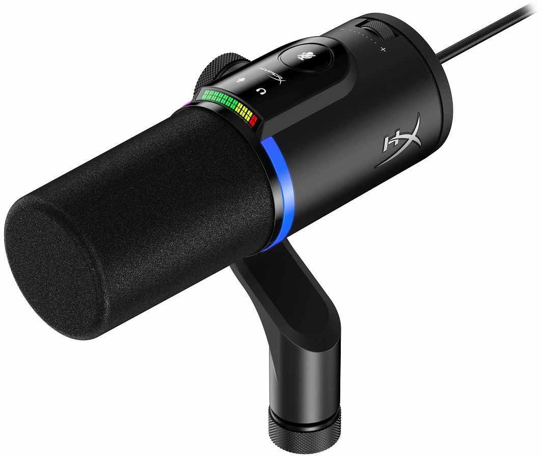 HyperX ハイパーエックス FlipCast ダイナミックマイク XLR/USB デュアルコネクション むき出し指向性 黒いこと 引き請ける2年度 HXR-B2コマーシャル1AA
