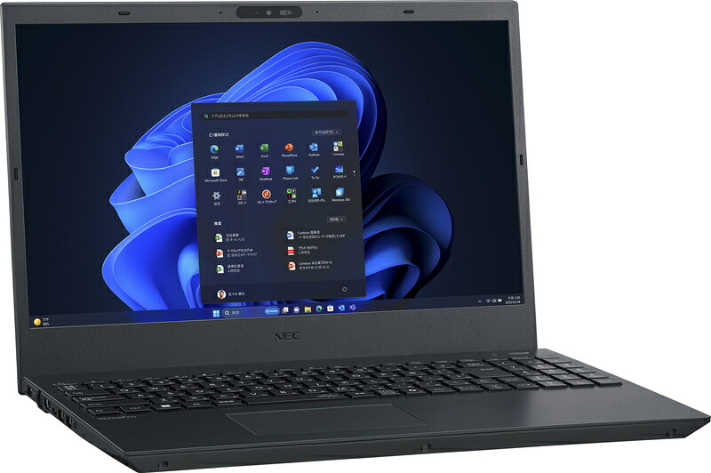 NEC 15.6型ノートPC VersaPro タイプVF (i7/16GB/SSD256GB/DVD/Win11Pro/Office無) PC-V1V50FBGBL2M