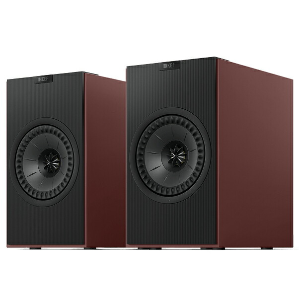 【5年間延長保証込】※メーカー在庫僅少 KEF JAPAN Coda W VINTAGE BURGUNDY (ヴィンテージ・バーガンディ) ワイヤレスHiFiスピーカー ペア 【当店のKEF製品は国内正規代理店品です】