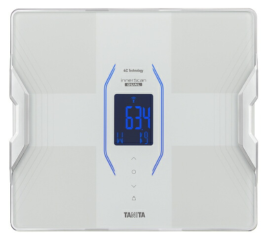 TANITA タニタ RD-915L WH(パールホワイト)　体組成計 インナースキャンデュアル　乾電池式