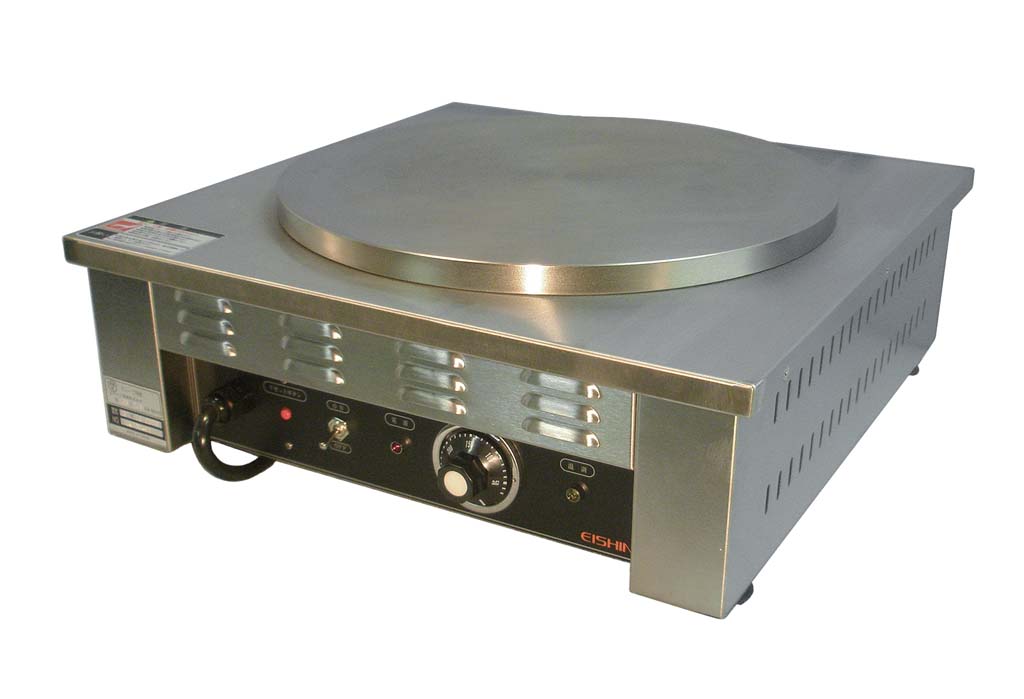 EISHIN エイシン電機 エイシン 電気 クレープ焼器(一連)EC-1000 【代引不可】【沖縄県・離島には配送できません】|ムラウチ
