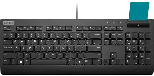 Lenovo レノボ USB スマートカードキーボード 2 - 英語 4Y41R64685
