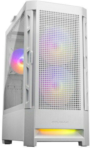 COUGAR クーガー DUOFACE RGB White ミドルタワーケース/ホワイト/120mm ARGBファン4基標準搭載 CGR-5ZD1W-RGB