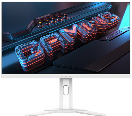 GIGABYTE GIGABYTE ゲーミングモニター 27インチ QHD 平面モニター ホワイト 180Hz 1ms HDR対応 M27QA ICE