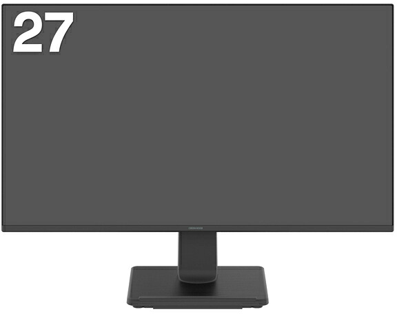 GREEN HOUSE グリーンハウス 盛りだくさん固定ディスク相応う 27型液晶見せびらかす/HDMI D-Sub DisplayPort/黒いこと/金棒引き GH-LCW27D-BK