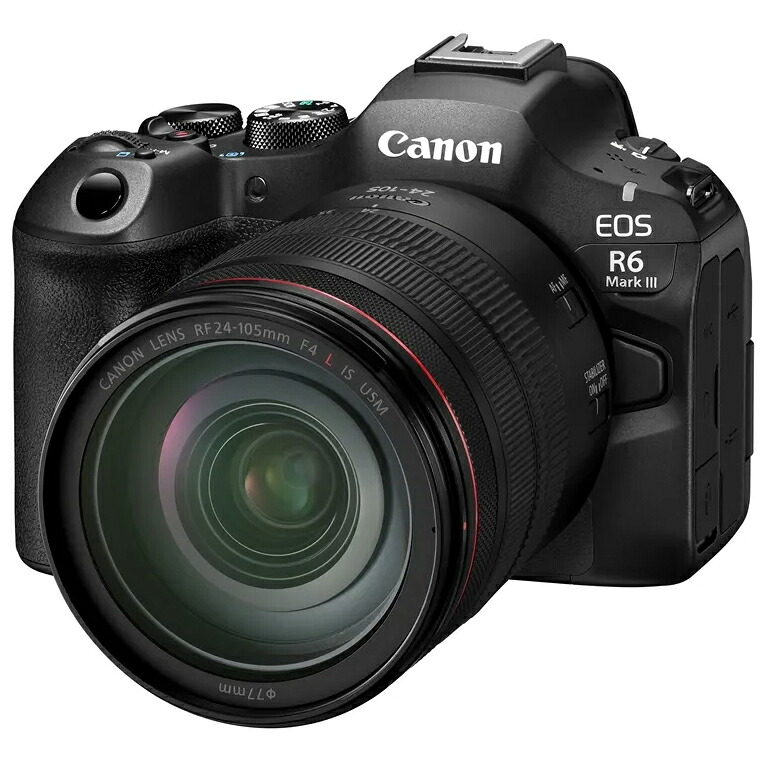 CANON キヤノン EOS R6 Mark III RF24-105 L IS USM 水晶体一揃いの道具 鏡鑑レスカメラ 7084C009