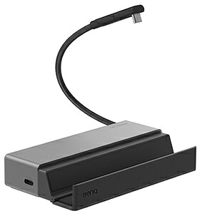 BenQ ベンキュー beCreatus 7-in-1 USB4 モバイルドック(Type-C/HDMI 2.1) 8K 60Hz 10Gbps 2.5GbE 100Wパススルー給電 GR10