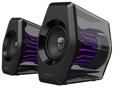 Edifier エディファイア Hecate製 デスクトップ 2.0ゲーミングスピーカー G2000PRO ブラック ED-G2000PRO-BK