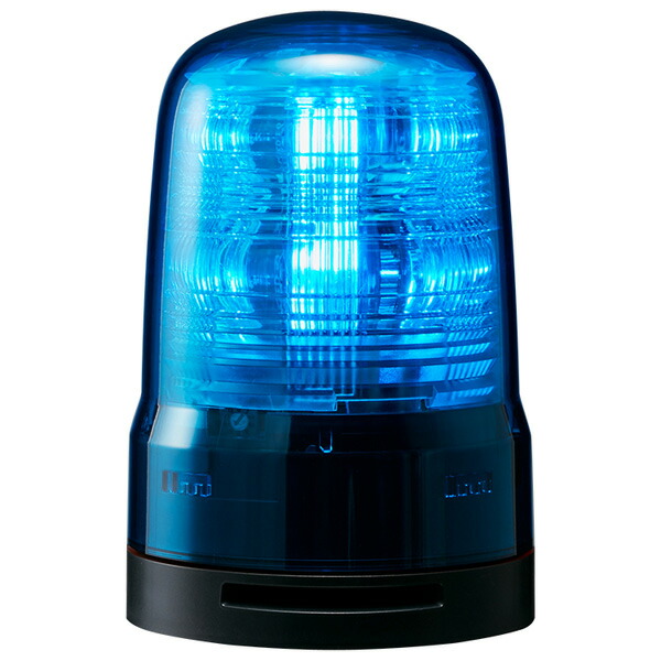 PATLITE パトライト 小型LED回転させる灯 青 DC12～24V 呼びりん付き添い人 空想科学小説08-M1KTB-B