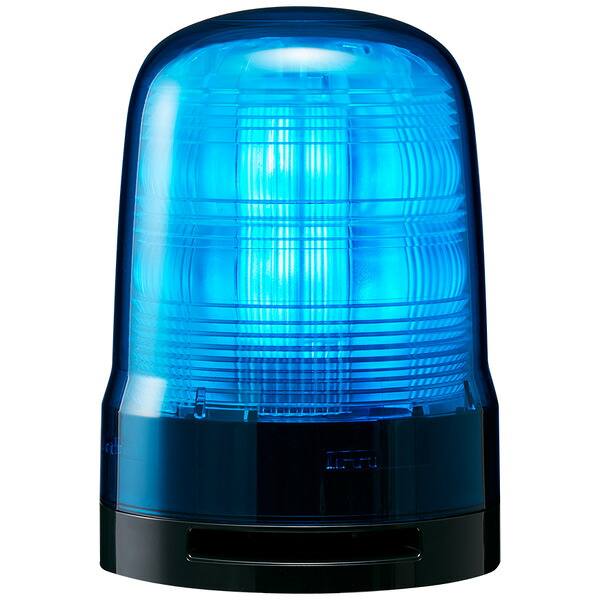 PATLITE パトライト 中型LED回転させる灯 青 AC100～240V 呼びりん付き添い人 空想科学小説10-M2KTB-B