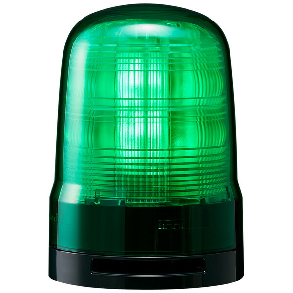 PATLITE パトライト 中型LED回転させる灯 緑 AC100～240V 呼びりん付き添い人 空想科学小説10-M2KTB-G