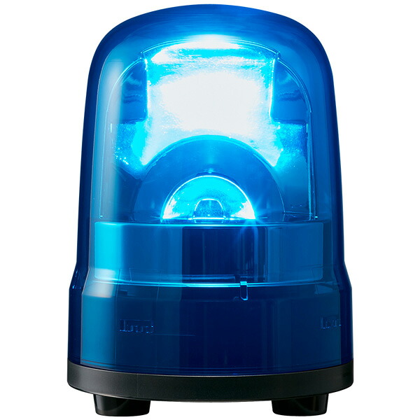 PATLITE パトライト 中型LED回転灯 青 DC12～24V SKH-M1T-B