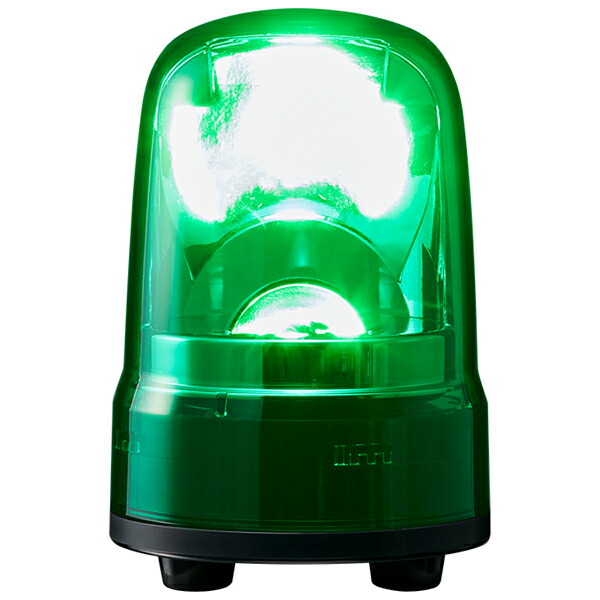 PATLITE パトライト 小型LED回転灯 緑 DC12～24V SKS-M1J-G