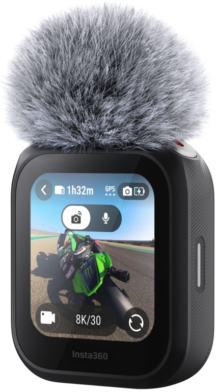 Arashi Vision Insta360用マイクロホン内蔵 GPS プレビュー遠隔操作 CINSCAVX