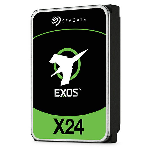 Seagate シーゲイト Exos X24シリーズ 3.5インチ内蔵HDD 16TB SATA 6.0Gb/s 7200rpm 256MB 512e ST16000NM002H