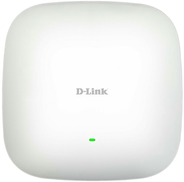 D-Link Nuclias Cloud相応う Wi-Fi 6E無線電話AP ax（2×2×2） 屋内用 PoE（802.3at）受電相応う DBA-X5480P/A1
