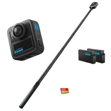 GoPro ゴー労働者階級 CHDFZ-311-FW MAX2 + 付属品仕かける 360度動き写真器 【当店のGopro生産物は国内定まり代わりになる店品です】