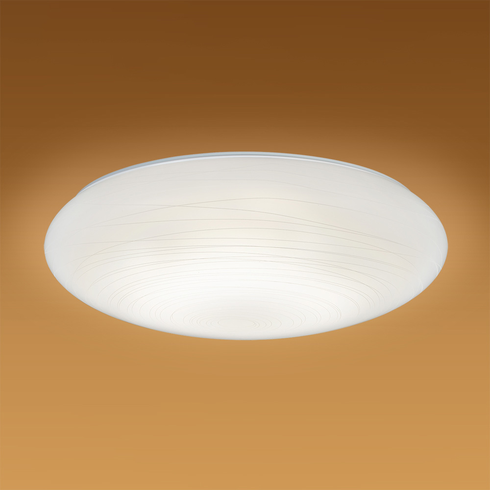 Hotalux ホタルクス HLDC08420SG　LEDシーリングライト　糸巻き柄模様入り乳白色アクリル　調色/調光【～8畳】※リモコン付 7,774円